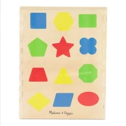 Melissa & Doug Wooden Shape Sorter 12 Colour Blocks 18m+ 7 Melissa & Doug Wooden Shape Sorter 12 Colour Blocks 18m+ -Trendy Toy Store HEA94001 3 opt