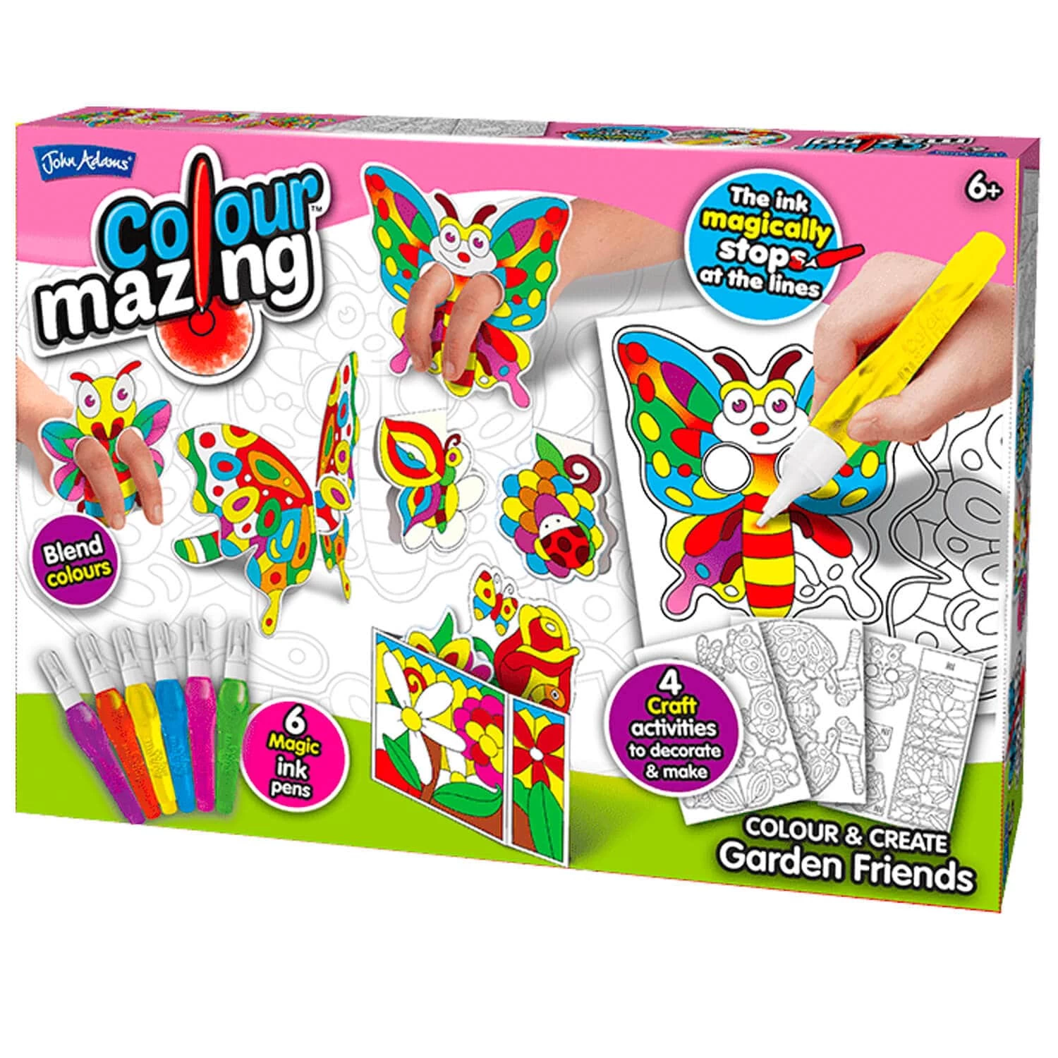 Colourmazing 3D Colour & Create Activity Set Magic Ink Age 6+ 1 Colourmazing 3D Colour & Create Activity Set Magic Ink Age 6+
