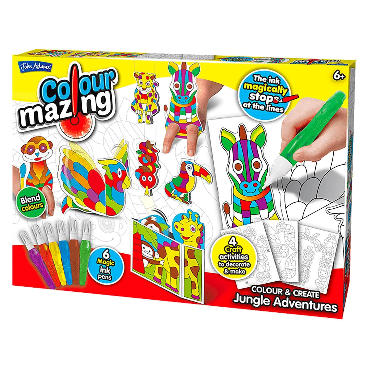 Colourmazing 3D Colour & Create Activity Set Magic Ink Age 6+ 2 Colourmazing 3D Colour & Create Activity Set Magic Ink Age 6+ - Image 2