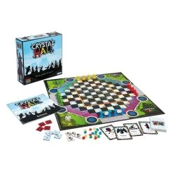 Gibsons Crystal Hall Strategy Board Game Wizards Team Quest Age 10+
