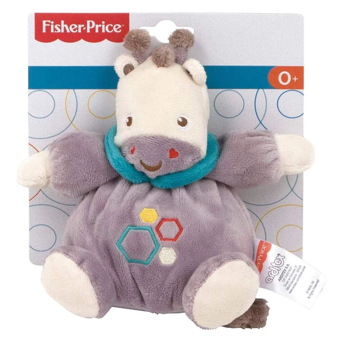 Fisher Price Fisher-Price Plush Animal Baby Soft Toy 6" Character Rattle 5 Fisher Price Fisher-Price Plush Animal Baby Soft Toy 6" Character Rattle - Image 5