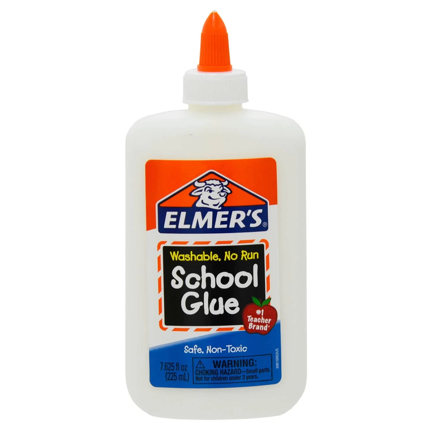Elmers School Glue Washable No Run Safe Non Toxic 225ml 1 Elmers School Glue Washable No Run Safe Non Toxic 225ml