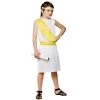 Boys Ancient Greek Yellow White Robe Halloween Costume