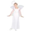 Girls Heavenly Angel Fancy Dress Up Halloween Costume