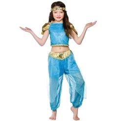 Girls Arabian Princess Fancy Dress Halloween Costume